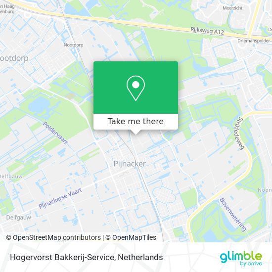 Hogervorst Bakkerij-Service Karte