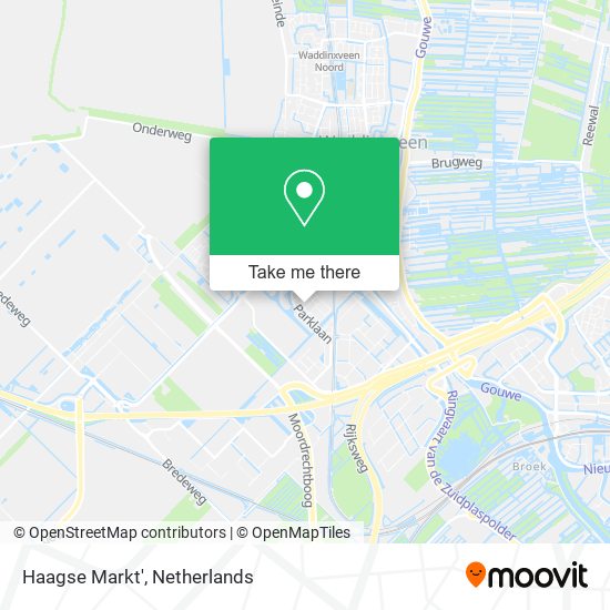 Haagse Markt' map