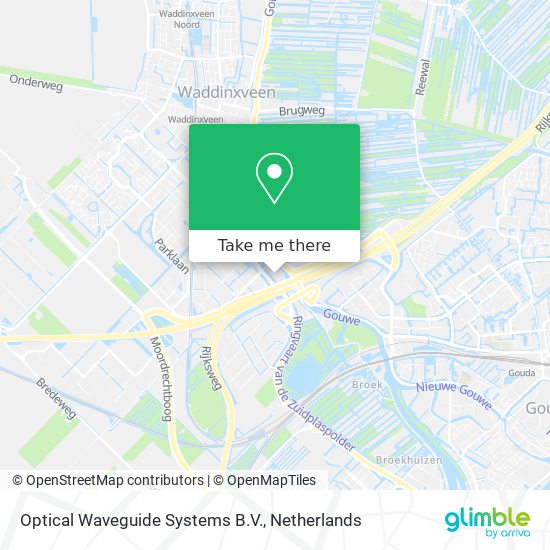 Optical Waveguide Systems B.V. map