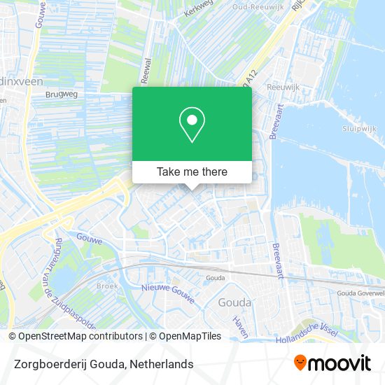 Zorgboerderij Gouda map