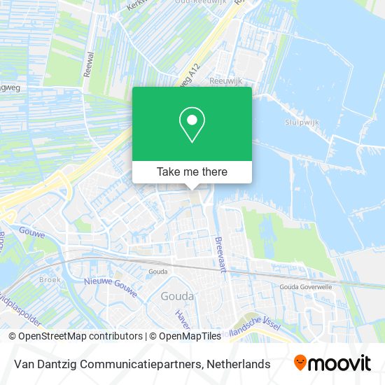 Van Dantzig Communicatiepartners map