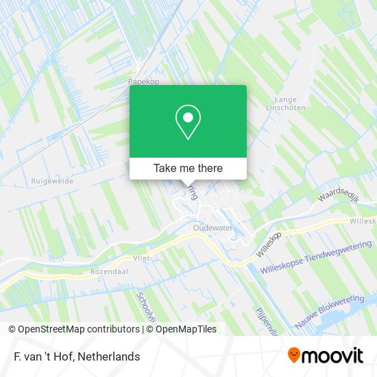 F. van 't Hof map