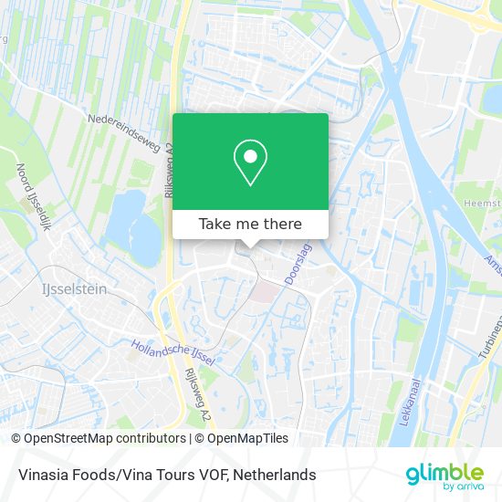 Vinasia Foods/Vina Tours VOF Karte