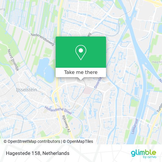 Hagestede 158 Karte