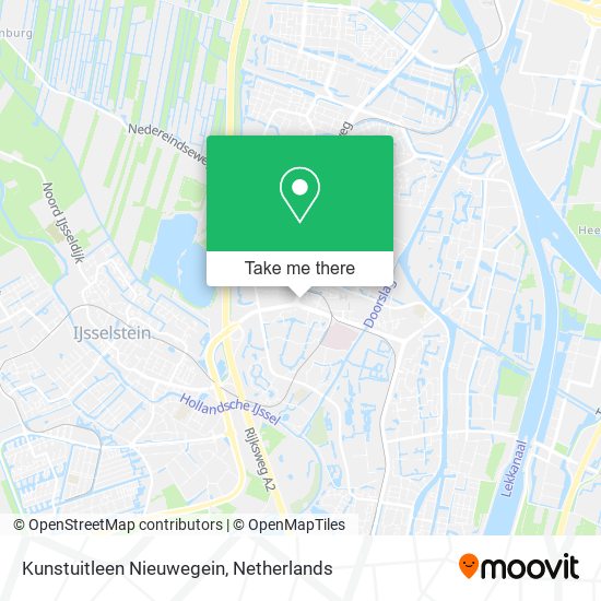 Kunstuitleen Nieuwegein map