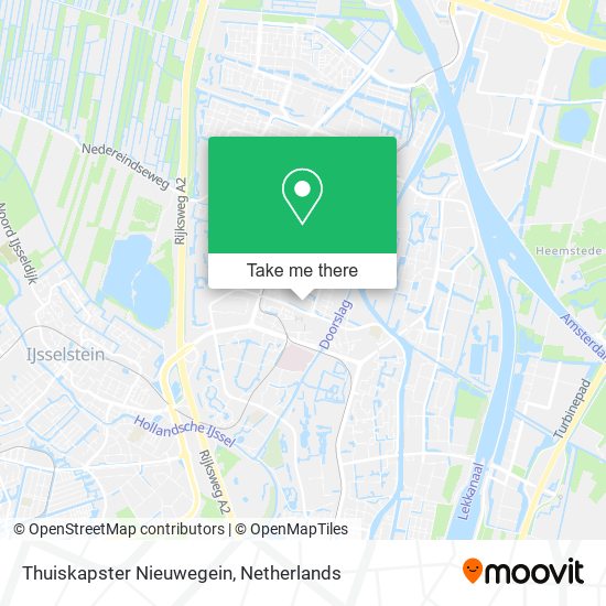 Thuiskapster Nieuwegein Karte