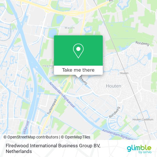 Flredwood International Business Group BV Karte