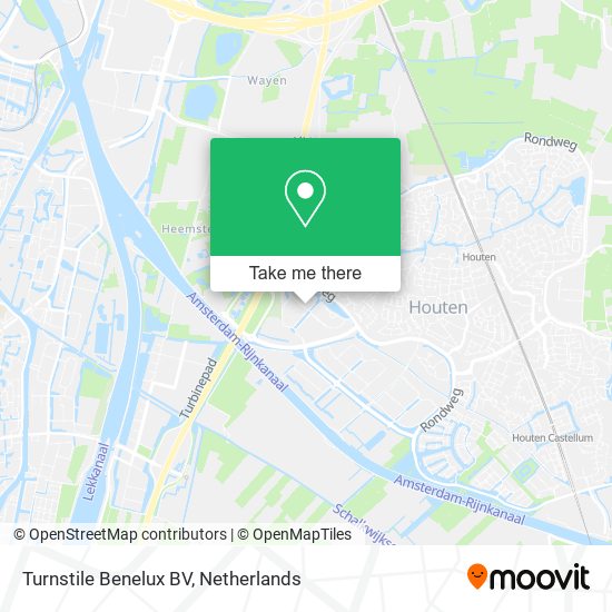 Turnstile Benelux BV map