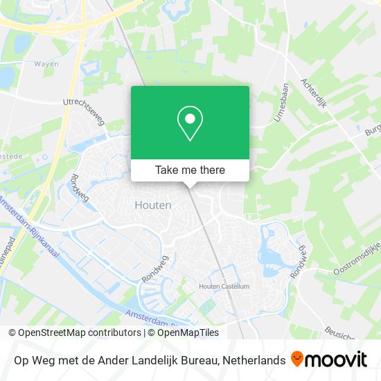 Op Weg met de Ander Landelijk Bureau map