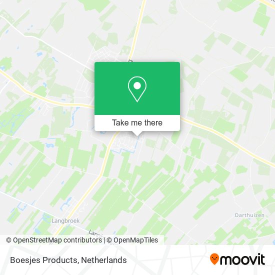Boesjes Products map
