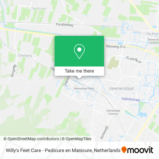 Willy's Feet Care - Pedicure en Manicure map