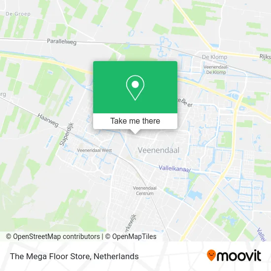 The Mega Floor Store map