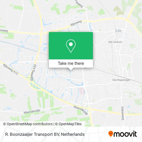 R. Boonzaaijer Transport BV Karte