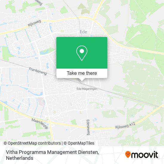 Vitha Programma Management Diensten map