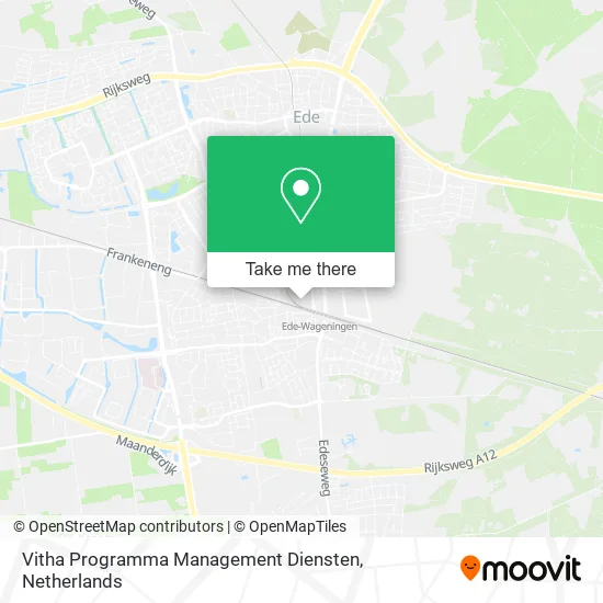 Vitha Programma Management Diensten map