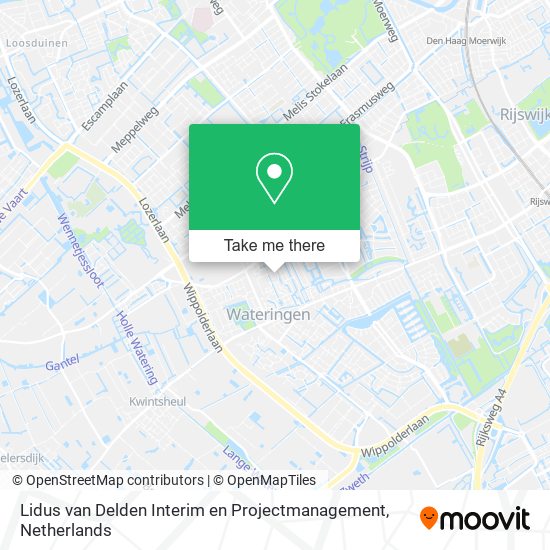 Lidus van Delden Interim en Projectmanagement Karte