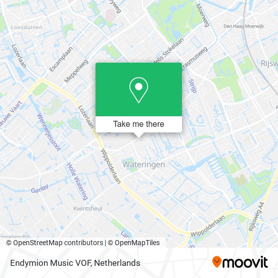 Endymion Music VOF map