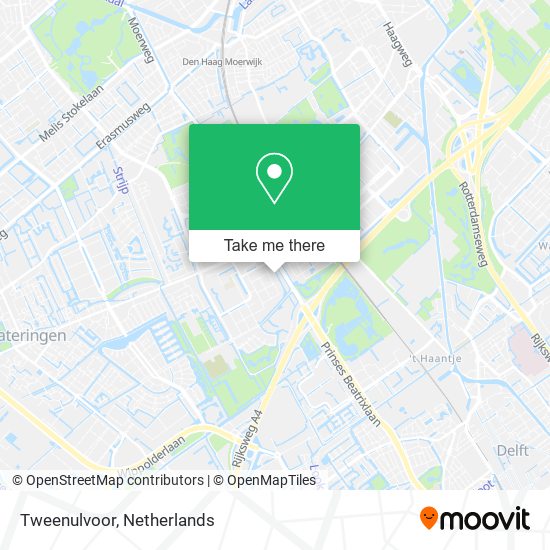 Tweenulvoor map