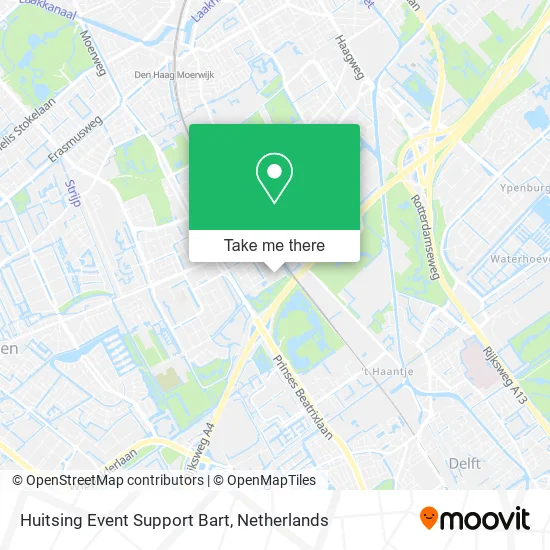 Huitsing Event Support Bart map