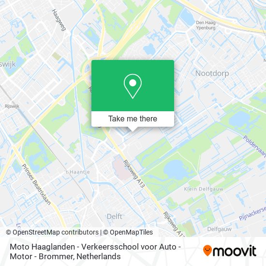 Moto Haaglanden - Verkeersschool voor Auto - Motor - Brommer map