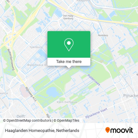 Haaglanden Homeopathie Karte