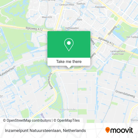 Inzamelpunt Natuursteenlaan map
