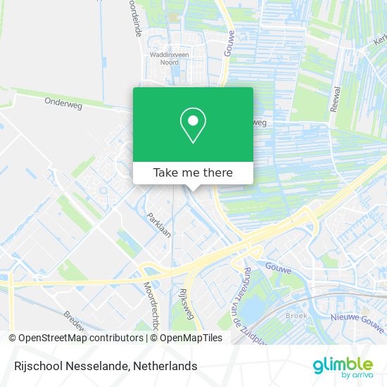 Rijschool Nesselande Karte