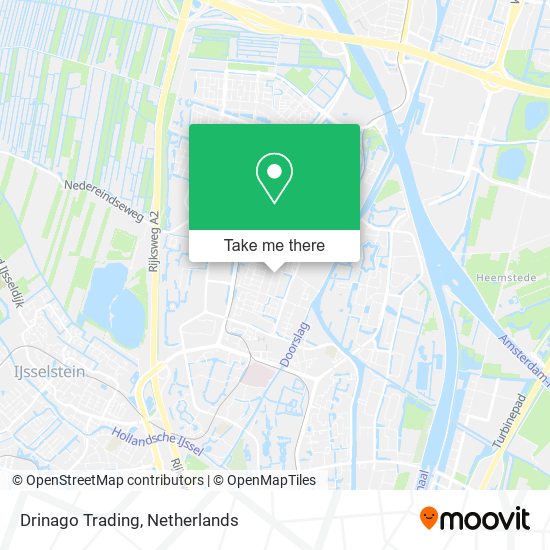 Drinago Trading map