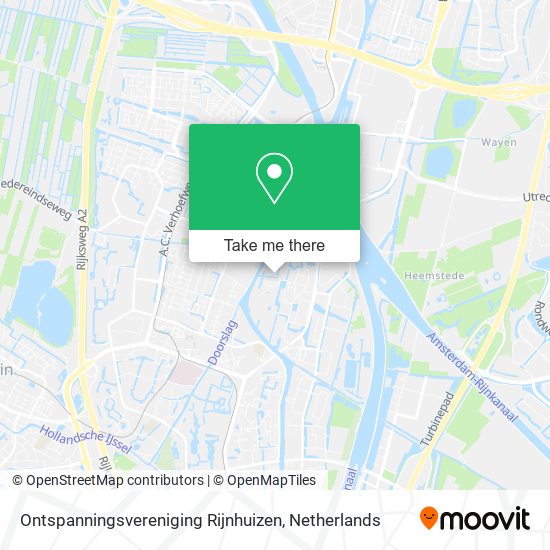 Ontspanningsvereniging Rijnhuizen map