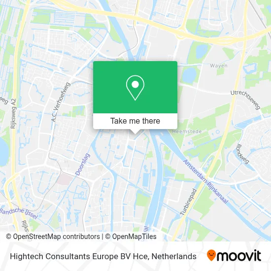 Hightech Consultants Europe BV Hce map