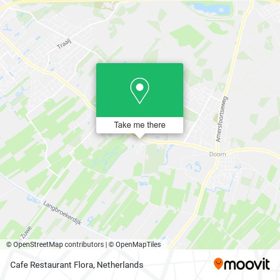 Cafe Restaurant Flora map