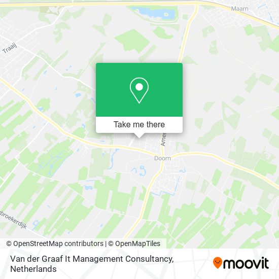 Van der Graaf It Management Consultancy map