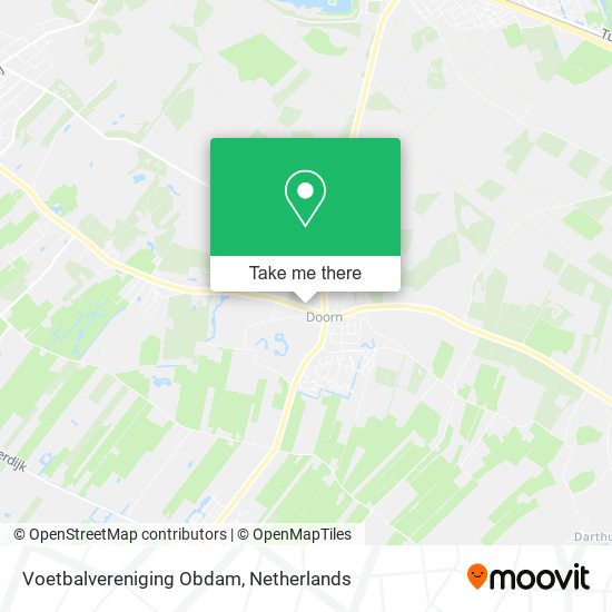 Voetbalvereniging Obdam map