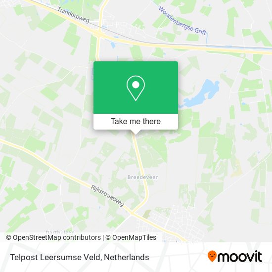 Telpost Leersumse Veld map