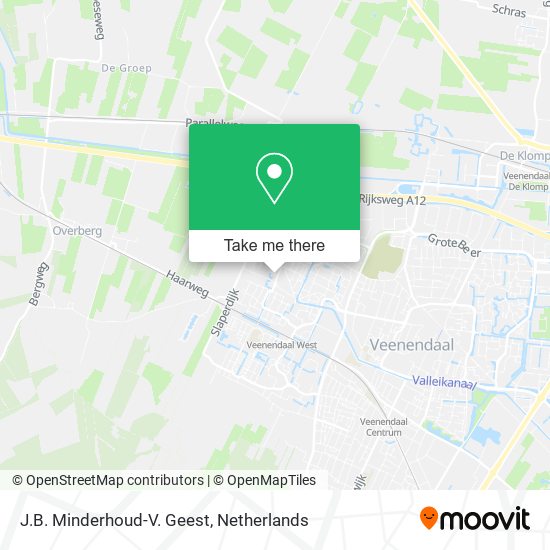 J.B. Minderhoud-V. Geest map