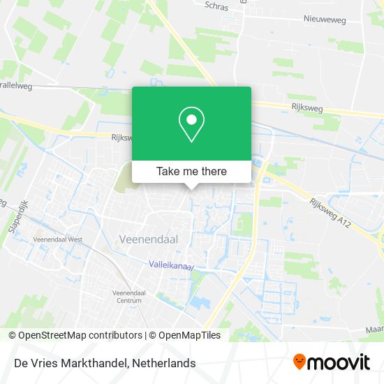 De Vries Markthandel map