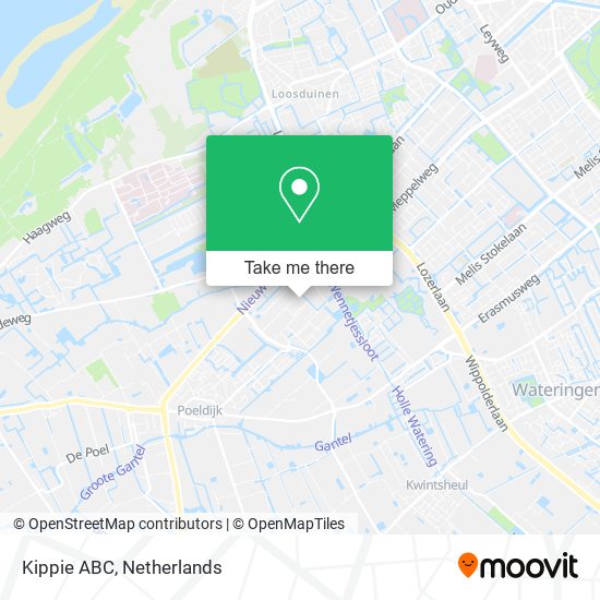 Kippie ABC map