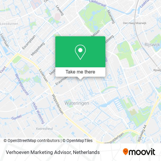 Verhoeven Marketing Advisor map