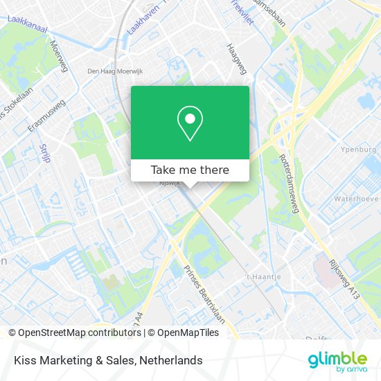 Kiss Marketing & Sales map