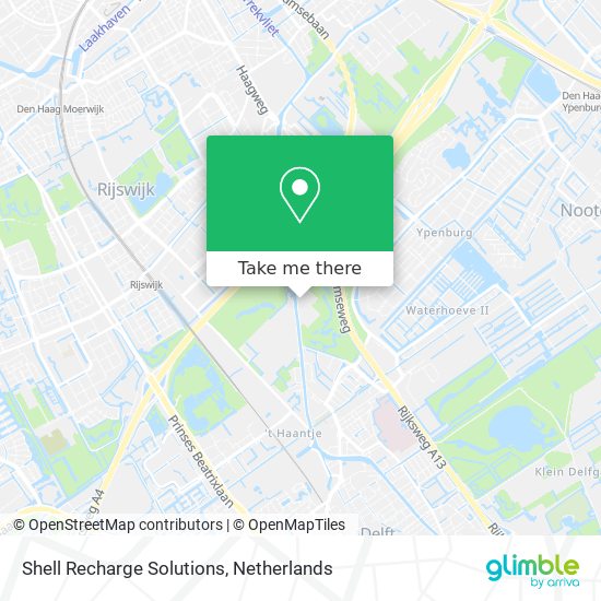 Shell Recharge Solutions map