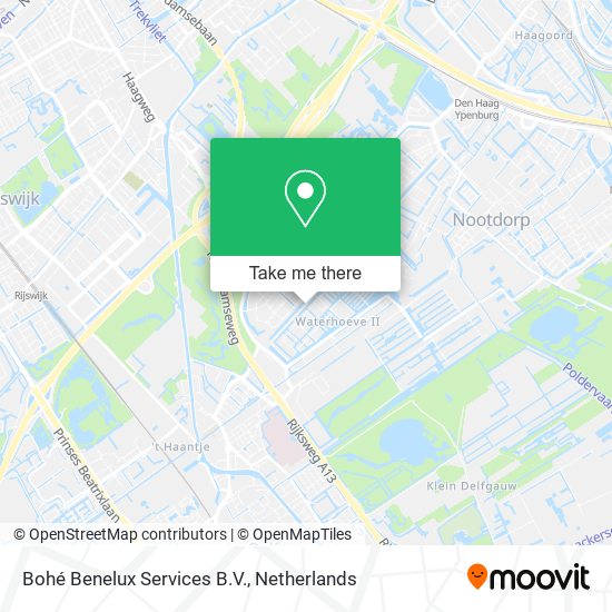 Bohé Benelux Services B.V. map