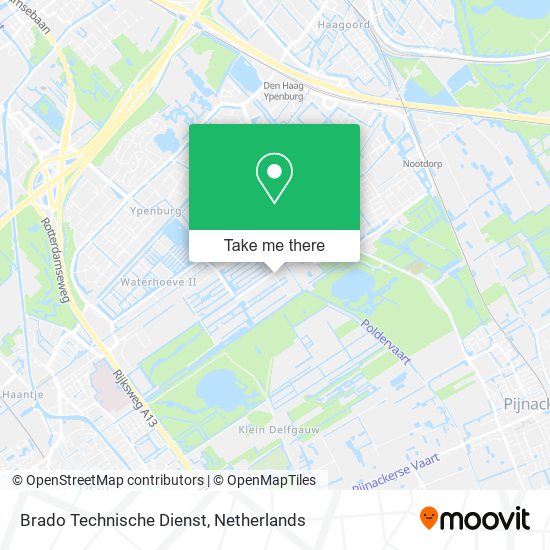 Brado Technische Dienst map