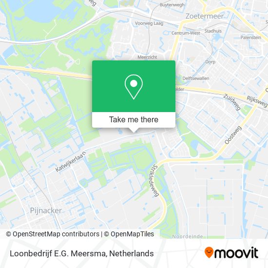 Loonbedrijf E.G. Meersma map