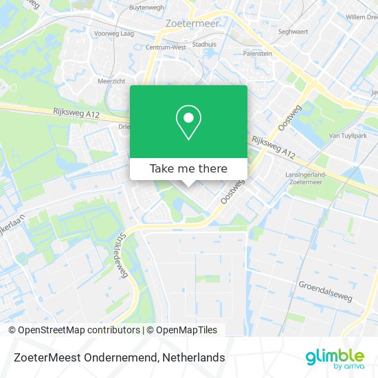 ZoeterMeest Ondernemend map