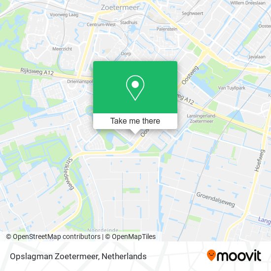 Opslagman Zoetermeer Karte