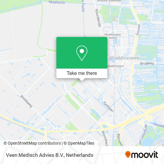 Veen Medisch Advies B.V. map