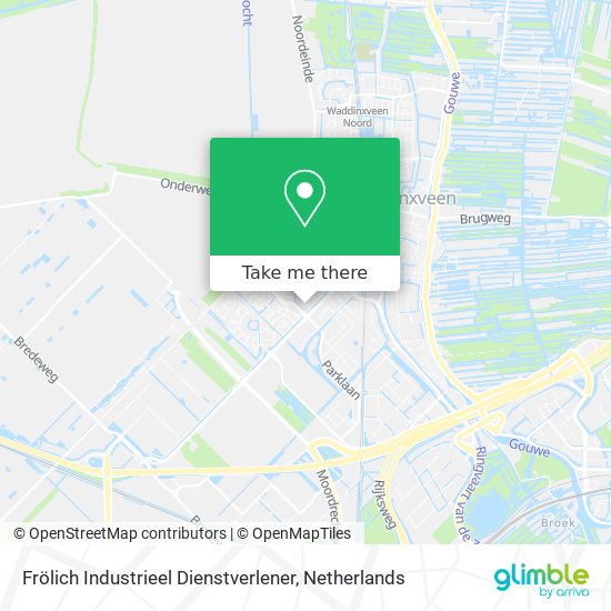 Frölich Industrieel Dienstverlener map