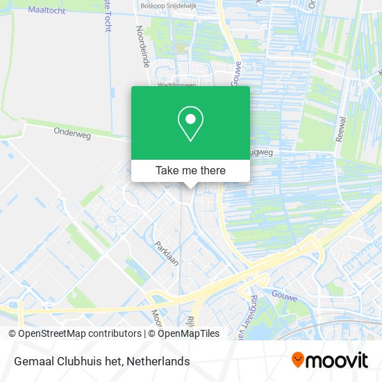 Gemaal Clubhuis het map