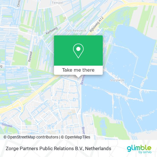 Zorge Partners Public Relations B.V. map