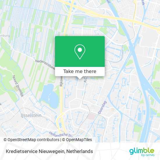 Kredietservice Nieuwegein map